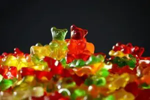 Gelatin in gummy bears