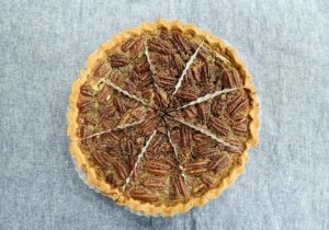 Pecan or walnut pie