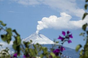 Volcano in Mexico Popocatepetl