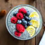 Chia Seeds with Lemon and Honey for Weight Loss