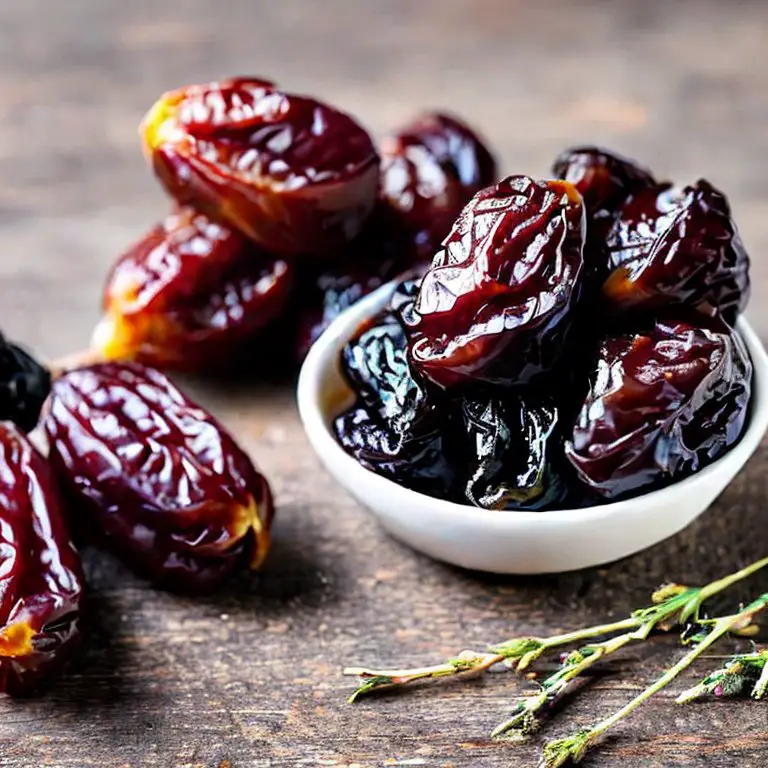 Dates and prunes