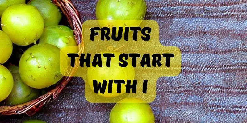 Fruits that start with I