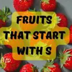 Fruits that start with S