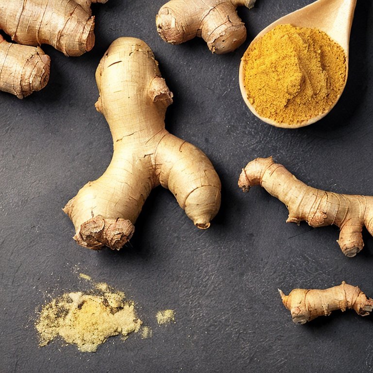 Ginger root and spice