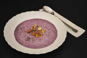Porridge with chia seeds