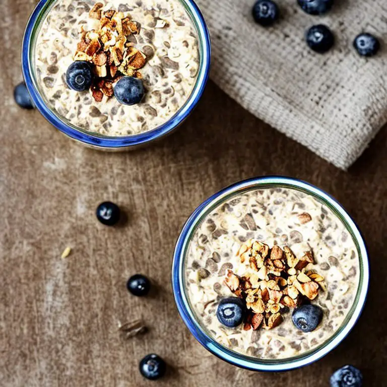 Protein overnight oats without chia seeds